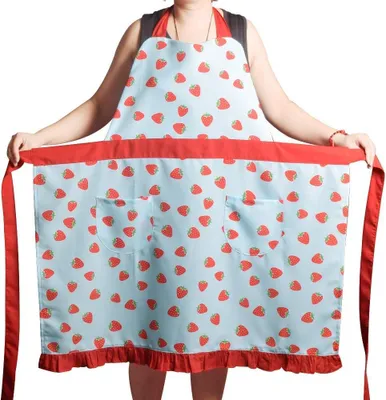 Produktbild von Küchenschürze, Plusgrößen, 86 x 91 cm, verstellbar, mit 2 Taschen, für Kochen