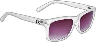 Produktbild von DICE - Damen/Herren Sonnenbrille - Vollrandrahmen - UV400 Schutz - Transparent/Smoke