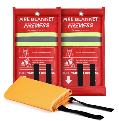 Image de Couverture anti-brûlure d'urgence, en silicone, lot de 2