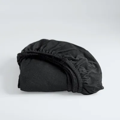 Produktbild von Cinderella - Spannbettlaken (bis 25 cm) - Jersey - 200x210/220 - Black