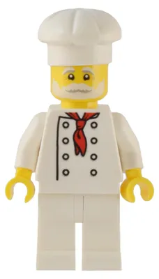 Zdjęcie produktu dla LEGO Minifigurka: Piekacz pizzy – Seria: Miasto (twn452) – Nowa