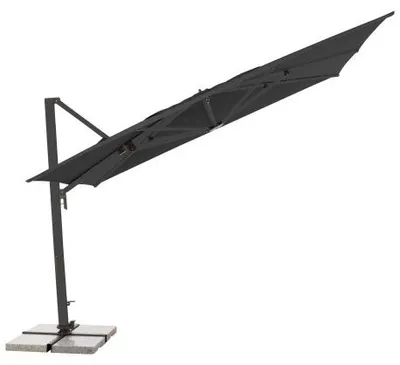 Obrázek produktu pro Doppler ALU XL ULTRA 4x3 m - výkyvný zahradní slunečník s boční tyčí : Desén látky - 840