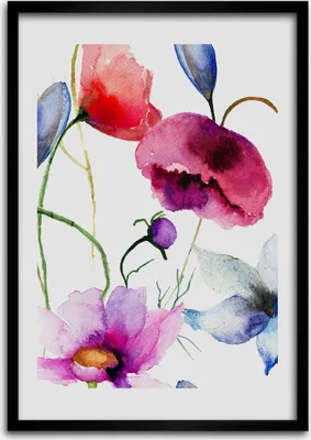 Produktbild von Bild - Bilderrahmen - Foto - 70 cm x 100 cm - MDF - Rahmen - Wandkunst - Maki