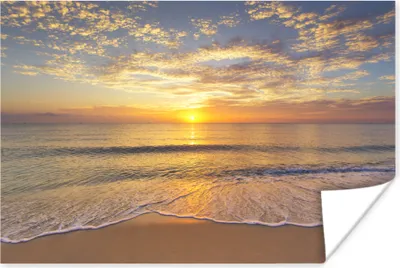 Produktbild von MuchoWow® Poster Strand - Farben - Sonne 60x40 cm - Schlafzimmerdekoration