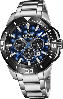 Produktbild von Festina Edelstahl Herren Uhr Armbanduhr silber Sport D2UF20641/2