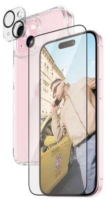 Produktbild von Handy Displayschutzfolie Panzerglas B1172+2809 Apple iPhone 15