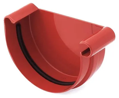 Immagine prodotto di BRYZA Grondaia frontale GIUSTA in plastica Ø 100 mm, rosso RAL 3011
