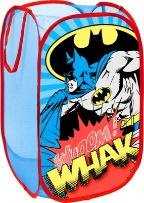 Produktbild von Aufbewahrungskorb Batman - Pop-Up Korb für Kinder Wäschekorb Spielzeugnetz