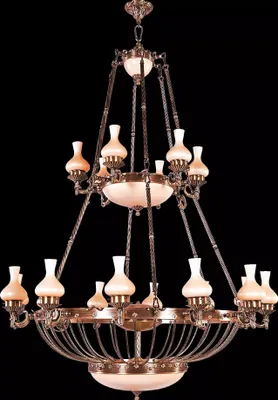 Image de Lampe à suspendre Lustre Lampe cristal Plafonnier Lampes 145x160