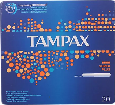 Produktbild von Tampax - Tampons Super Plus 20st | Schnapp dir eine 1 Box x 20 Stück