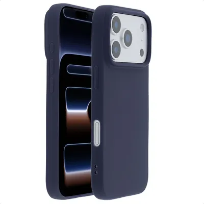 Zdjęcie produktu dla imoshion Kolorowa obudowa tylna do Apple iPhone 17 Pro – ciemnoniebieska