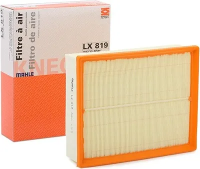 Produktbild von Luftfilter MAHLE LX 819 für AUDI A4 Avant (8ED, B7) Filtereinsatz