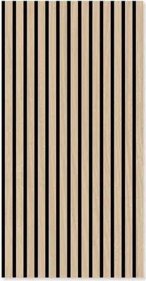 Obrázek produktu pro Modulární akustické panely JANGAL, rozměry 1040 x 520 x 10 mm, obkladové panely z masivního dubu "Fanal"