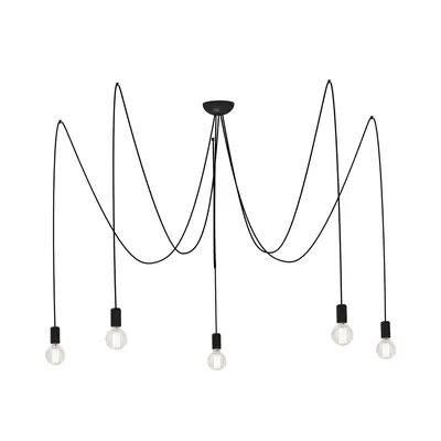 Image de Nowodvorski SPIDER lustre lampe à suspension noir, métal 6788