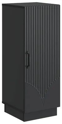 Immagine prodotto di Credenza vidaXL nera 33 x 34,5 x 87 cm in materiale derivato dal legno
