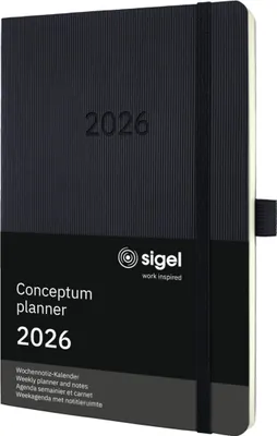 Image de Sigel Wochennotiz-Kalender 2026 (C2624)