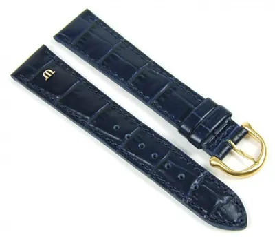Produktbild von Maurice Lacroix XL Ersatzband | Kalbsleder-Louisiana, d.blau 21072G, Stegbreite:20mm