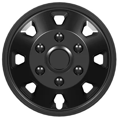 Produktbild von AutoStyle 4er Set Radzierblenden Itah 16-Zoll Schwarz (Sphäre)