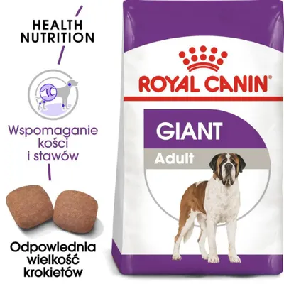 Zdjęcie produktu dla Royal Canin Giant Adult, Dorosły, Gigant (> 45 kg), 15 kg