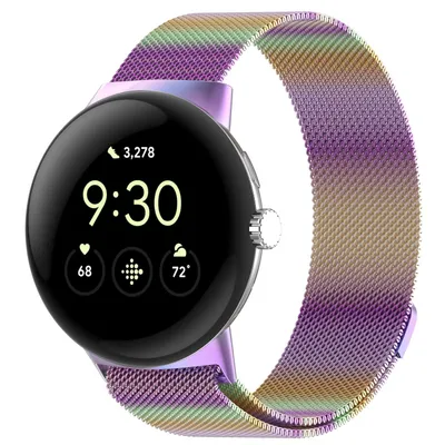 Immagine prodotto di Cinturino in metallo per smartwatch Google Pixel Watch 4 / 3 / 2 da 45 mm, con chiusura magnetica, vari colori