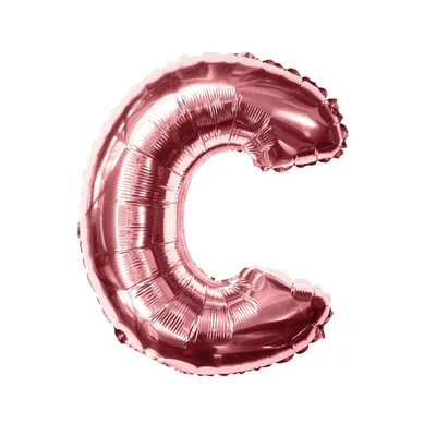 Produktbild von Oblique Unique Folien Luftballon Buchstabe C Geburtstag JGA Hochzeit Party Deko Ballon - roségold