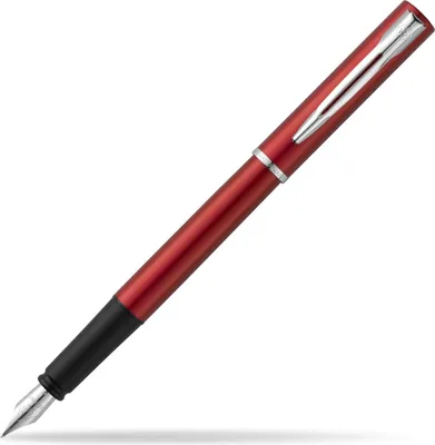 Produktbild von Waterman Allure Füller | Lackierung in Rot | Füllfederhalter Feine Spitze | Geschenkbox