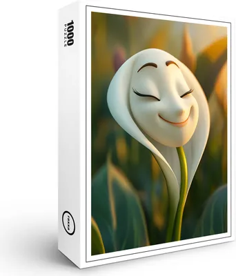 Produktbild von raxxa Premium-Puzzle "Calla", 1000 Teile