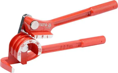 Produktbild von YATO YT-21840 Rohrbieger für Rohre von 6-10 mm Rohrbiegezange Handrohrbieger