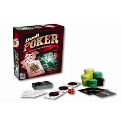 Produktbild von Hasbro - Brettspiel - Duell Poker