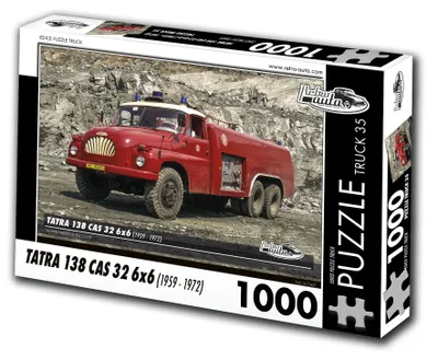 Immagine prodotto di Puzzle TRUCK 35 - TATRA 138 CAS 32 6x6 (1959 - 1972) 1000 pezzi
