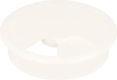 Produktbild von Kabeldurchlass 2er Pack weiss ø 80mm Kabelöffnung Kabeldurchführung Kabeldose