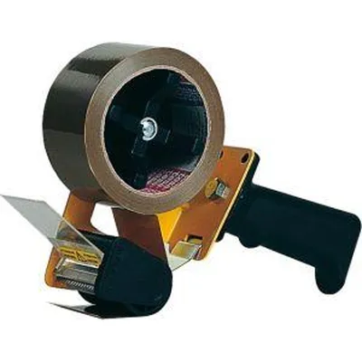 Image de tesa Nopipacker avec lame métallique et frein de rouleau Dérouleur de ruban d'emballage