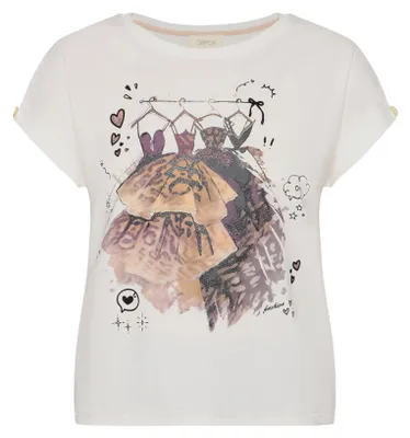 Produktbild von Cartoon Shirt Kurz 1/2 Arm 1973 Patch Cream 36