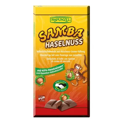 Immagine prodotto di Samba - Cioccolato con crema di nocciole 90g