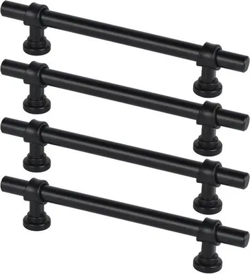 Produktbild von Schubladenegriffe 128mm 4er Set Edelstahl