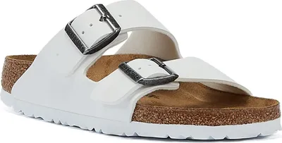 Produktbild von Birkenstock Klassische Pantoletten Arizona BF White Damen 31353437313435 Weiß 38 EU