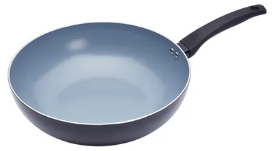 Keramik-Eco-Wok 29,5 cm, antihaftbeschichtet, induktionsgeeignet