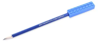 Image de Ark Therapeutics : embout de crayon à mâcher, jouet sensoriel XXT bleu