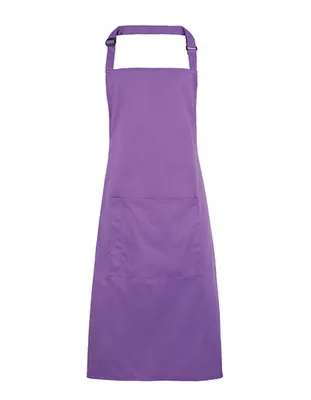 Obrázok produktu pre Premier Workwear PR154 | Colours Zástera s vreckom - 72 x 86 cm - pranie do 60 - farba: Rich Violet (približne Pantone 2587) - veľkosť: 72 x 86 cm