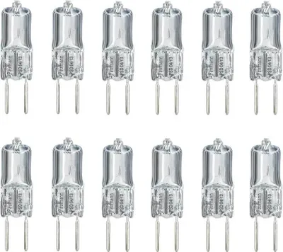 Produktbild von 12 x NicePrice Halogen Stiftsockel 50W GY6,35 12V 12mm warmweiß dimmbar