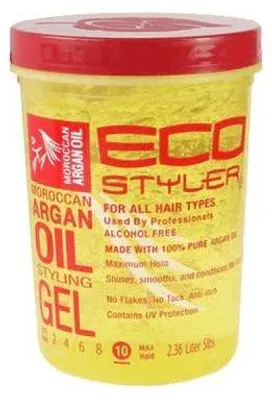 Obrázok produktu pre ECOCO Eco Style Gel s arganovým olejom 2,36 litra 80 fl oz