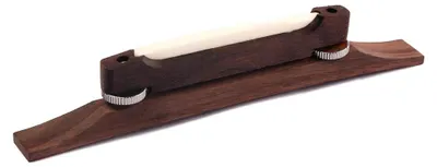 Imagen del producto de Solidchoice - Puente de palisandro con cejuela de hueso para guitarra de caja arqueada