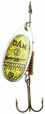 Obrázok produktu pre DAM Effzett Standard Spinner Reflex Gold 4 g Blyskáč