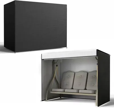Imagen del producto de Banco para columpio, protector, impermeable, 220x170x124 cm, para muebles de jardín