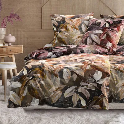 Produktbild von Irisette Flausch-Baumwolle Bettwäsche Zobel 8638 multi 155x220 cm + 80x80 cm