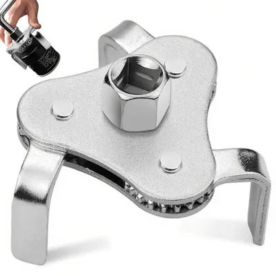 Productafbeelding van Universele oliefiltersleutel met 3 armen voor oliefilters 64-116 mm