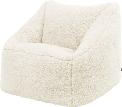 Produktbild von icon Sitzsack Bean Bag Flauschig Für Kinder Teddybär, Creme, Kindersitzsack, Groß, Sitzsack Sessel Kinder mit Füllung - Hergestellt in Deutschland