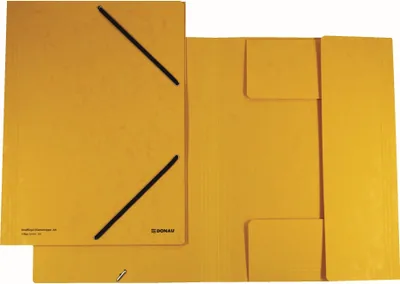 Produktbild von DONAU 8643119-11 Gummizugmappe - A4, gelb