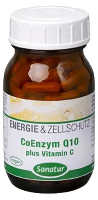 Produktbild von Sanatur Coenzym Q10 plus Vitamin C 100 Kapseln