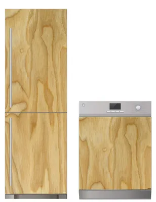 Zdjęcie produktu dla Naklejka winylowa na lodówkę i zmywarkę, wymiary: 60 x 185 cm oraz 75 x 85 cm